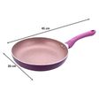 WONDERCHEF Royal Velvet Frying Pan (Non-Stick Coating, 63152945, Purple)_2
