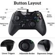 Claw Shoot Wired Controller for PC (Rubberized Textured Grip, Black)_4