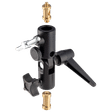 Manfrotto Lite-Tite Aluminum Umbrella Adapter For Lightning Kit (Full Rotation Swivel Head, Black)_2