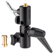 Manfrotto Lite-Tite Aluminum Umbrella Adapter For Lightning Kit (Full Rotation Swivel Head, Black)_1