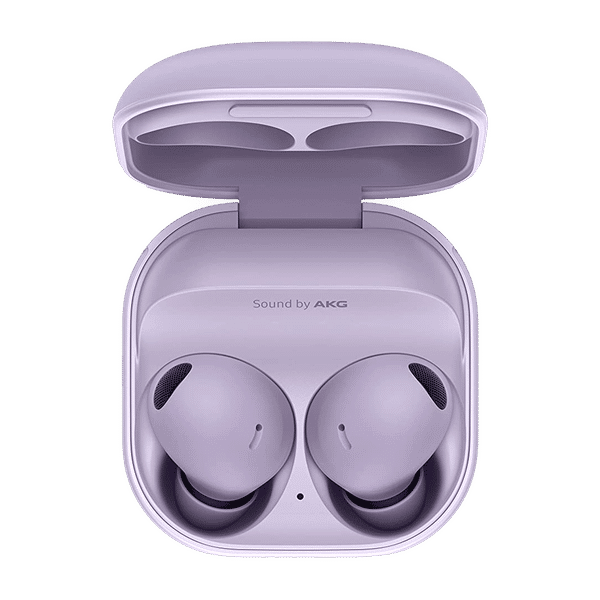 SAMSUNG Galaxy Buds2 Pro In-Ear Active Noise Cancellation Truly Wireless Earbuds with Mic (Bluetooth 5.3, IPX7 Water Resistance, R510N, Bora Purple)_1
