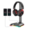 EKSA Gaming Headset Stand (7.1 Surround Sound, EW1RGB, Black)_2