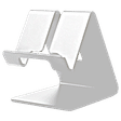 in base Handy Desktop Stand For Mobile & Tablet (IB-818, Silver)_1