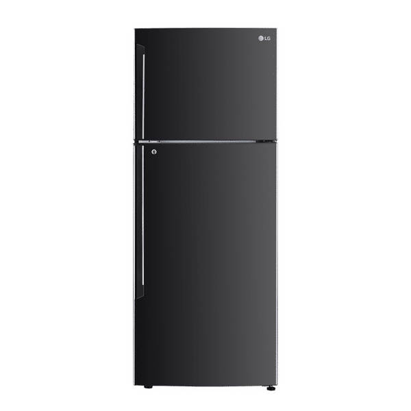 LG 471 Litres 2 Star Frost Free Double Door Convertible Refrigerator with Smart Diagnosis (GL-T502AESY, Ebony Sheen)_1