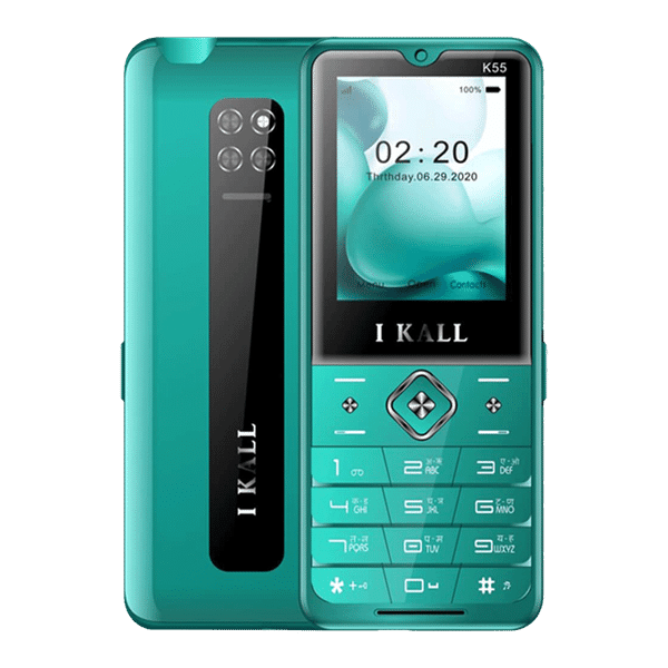 I KALL K55 (32MB, Dual SIM, Rear Camera, Green)_1