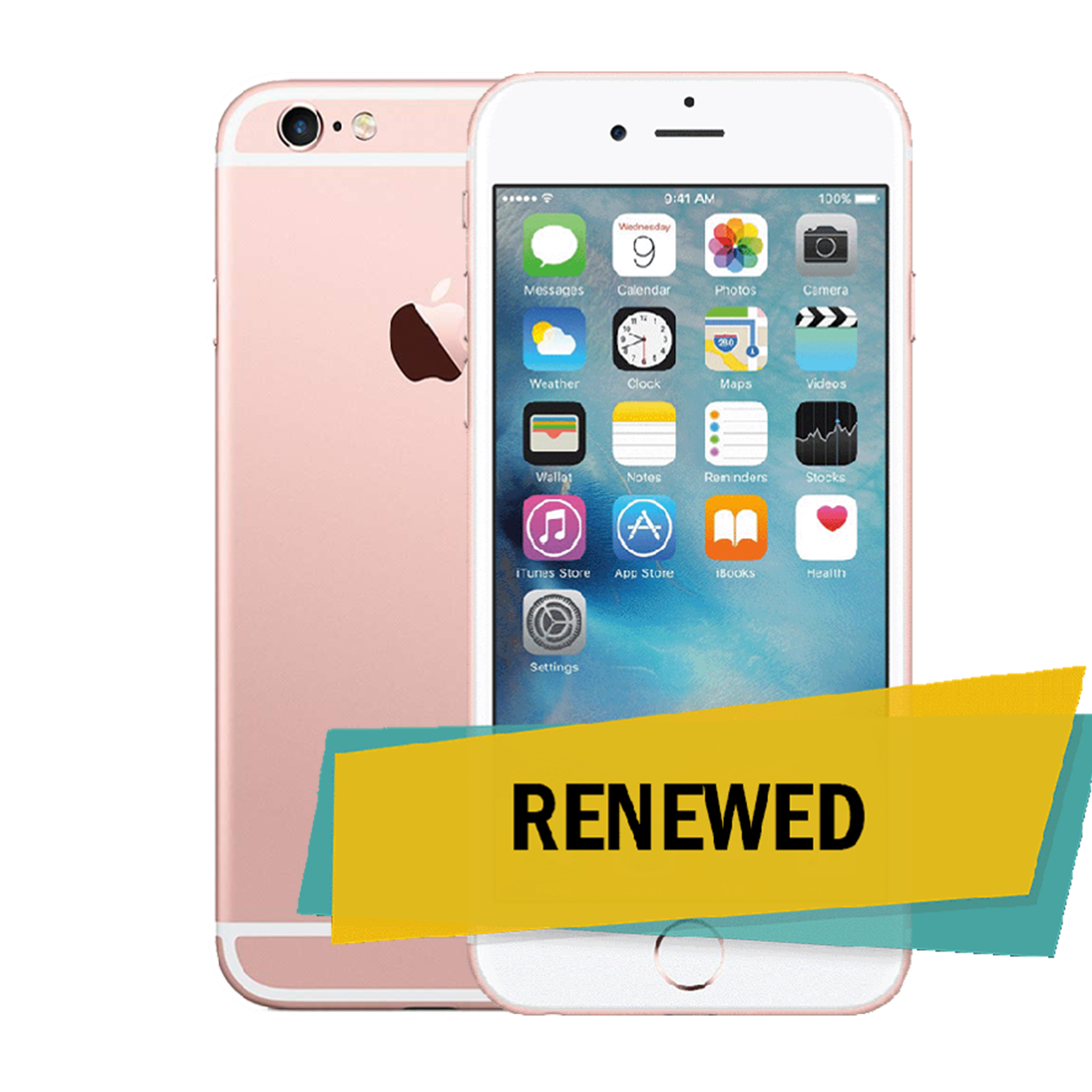 Blynk Refurbished Apple iPhone 6S (128GB, Rose Gold)