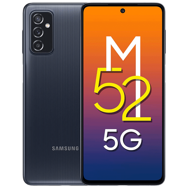 SAMSUNG Galaxy M52 5G (6GB RAM, 128GB, Black)_1