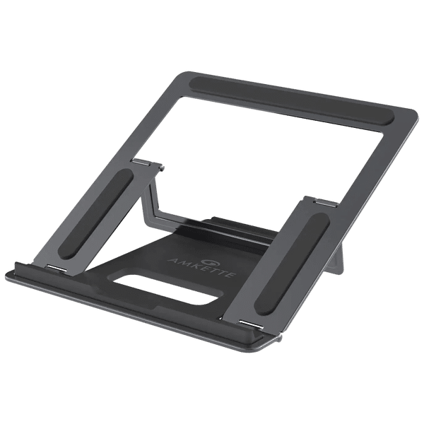 AMKETTE Ergo Luxe Laptop Stand (4 Level Adjustment, Space Grey)_1