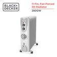 BLACK&DECKER 2800 Watts Oil Filled Room Heater (Adjustable Thermostat, BXRA1101IN, White)_2