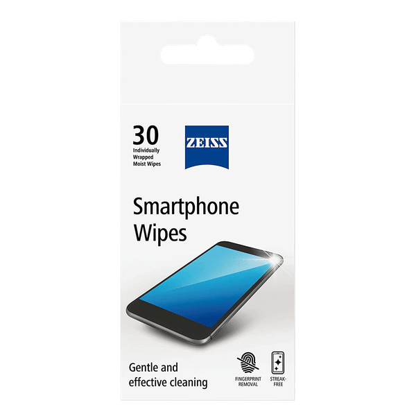 ZEISS Moist Wipes for Smartphones (30 Count, ZSW30, White)_1
