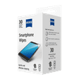 ZEISS Moist Wipes for Smartphones (30 Count, ZSW30, White)_3