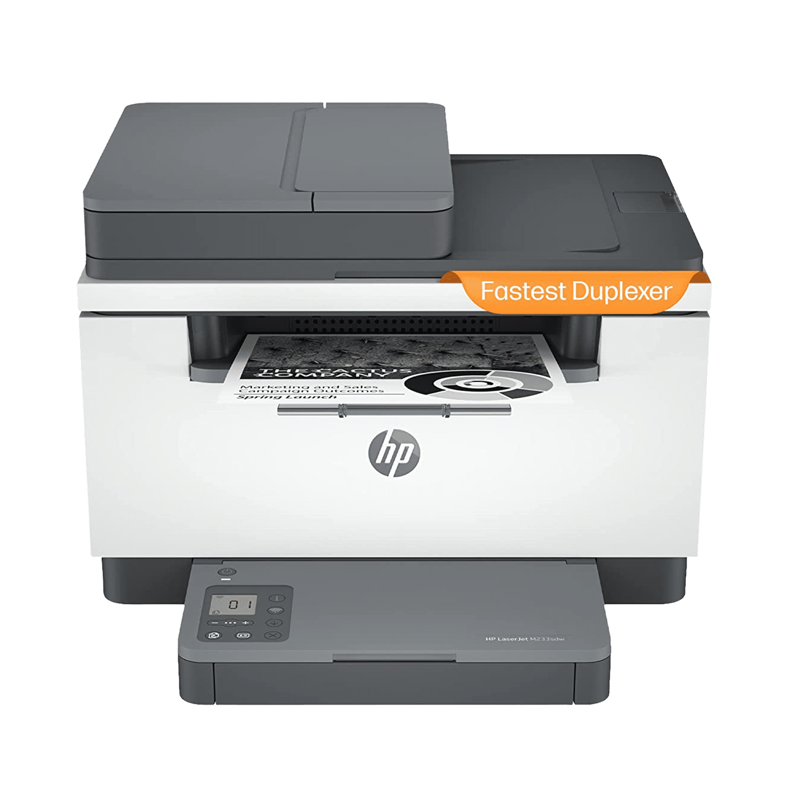 Buy HP LaserJet MFP M233sdw Wireless Black & White Printer (HP Auto-On/Auto-Off Technology, 6GX06A, White) Online – Croma