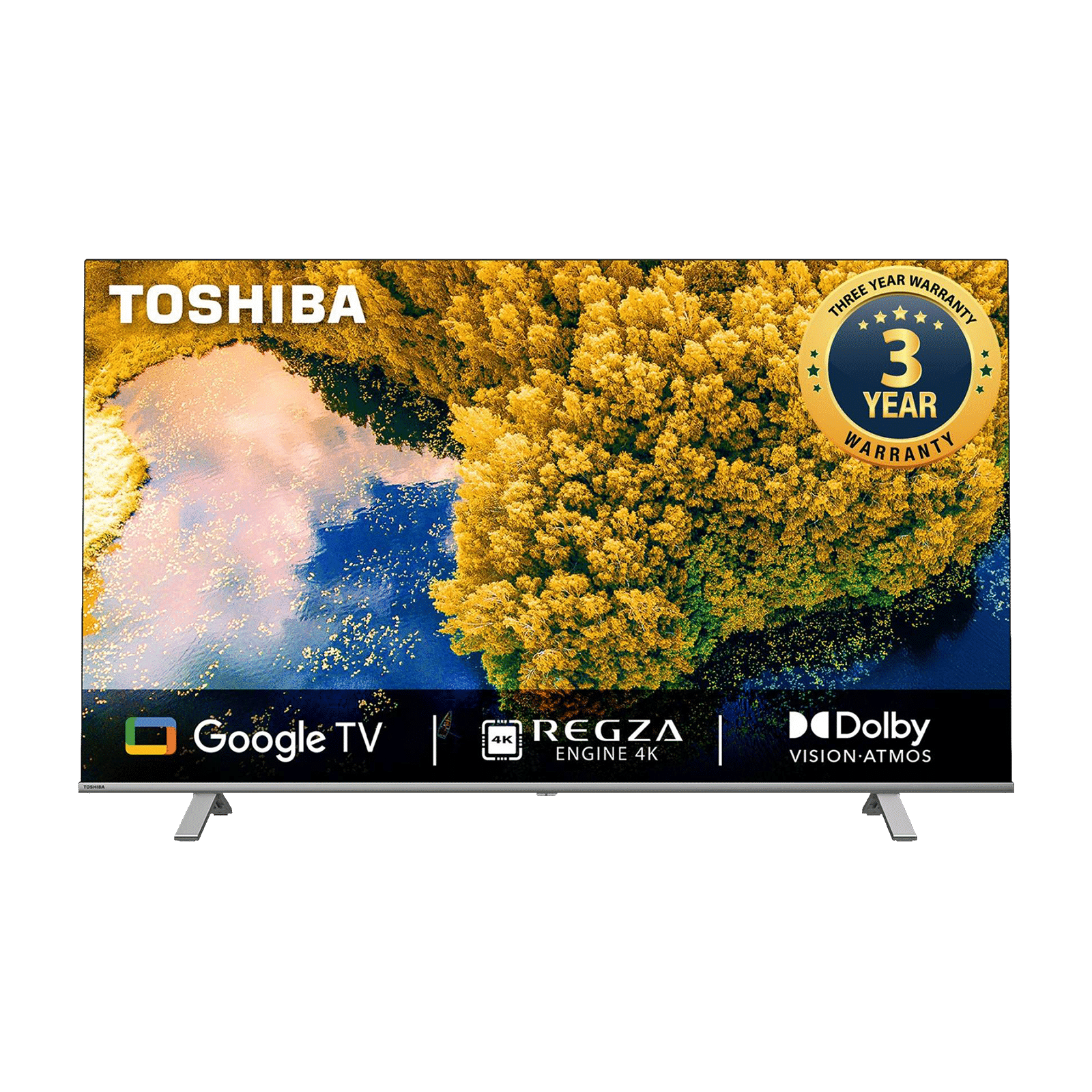 Buy TOSHIBA 55C350LP 139 cm (55 inch) 4K Ultra HD LED Google TV with Dolby Vision & Dolby Atmos (2022 model) Online – Croma