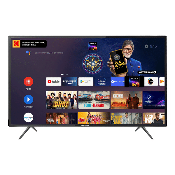 KODAK 7X Pro 108 cm (43 inch) Full HD LED Smart Android TV with Google Assistant (2021 model)_1