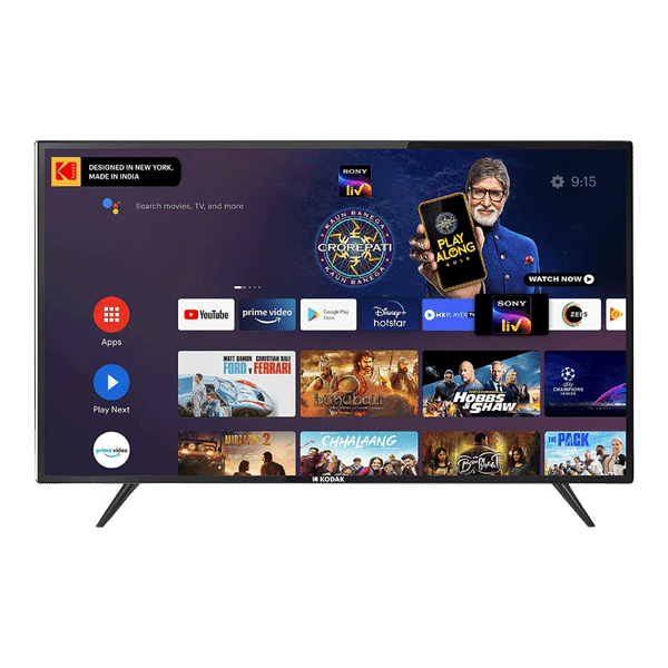 KODAK 7X Pro 108 cm (43 inch) 4K Ultra HD LED Android TV with Google Assistant (2020 model)_1