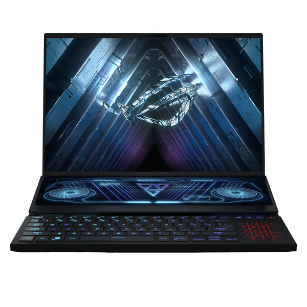 ASUS ROG Zephyrus Duo 16 AMD Ryzen 9 (16 inch, 32GB, 2TB, Windows 11 Home, MS Office Home and Student, NVIDIA GeForce RTX 3080 Ti Graphics, QHD+ Mini LED, Black, GX650RXZ-LO227WS)_1