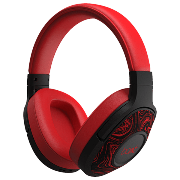 boAt Rockerz 558 Bluetooth Headset with Mic (Dual Connectivity, Over Ear, Red)_1