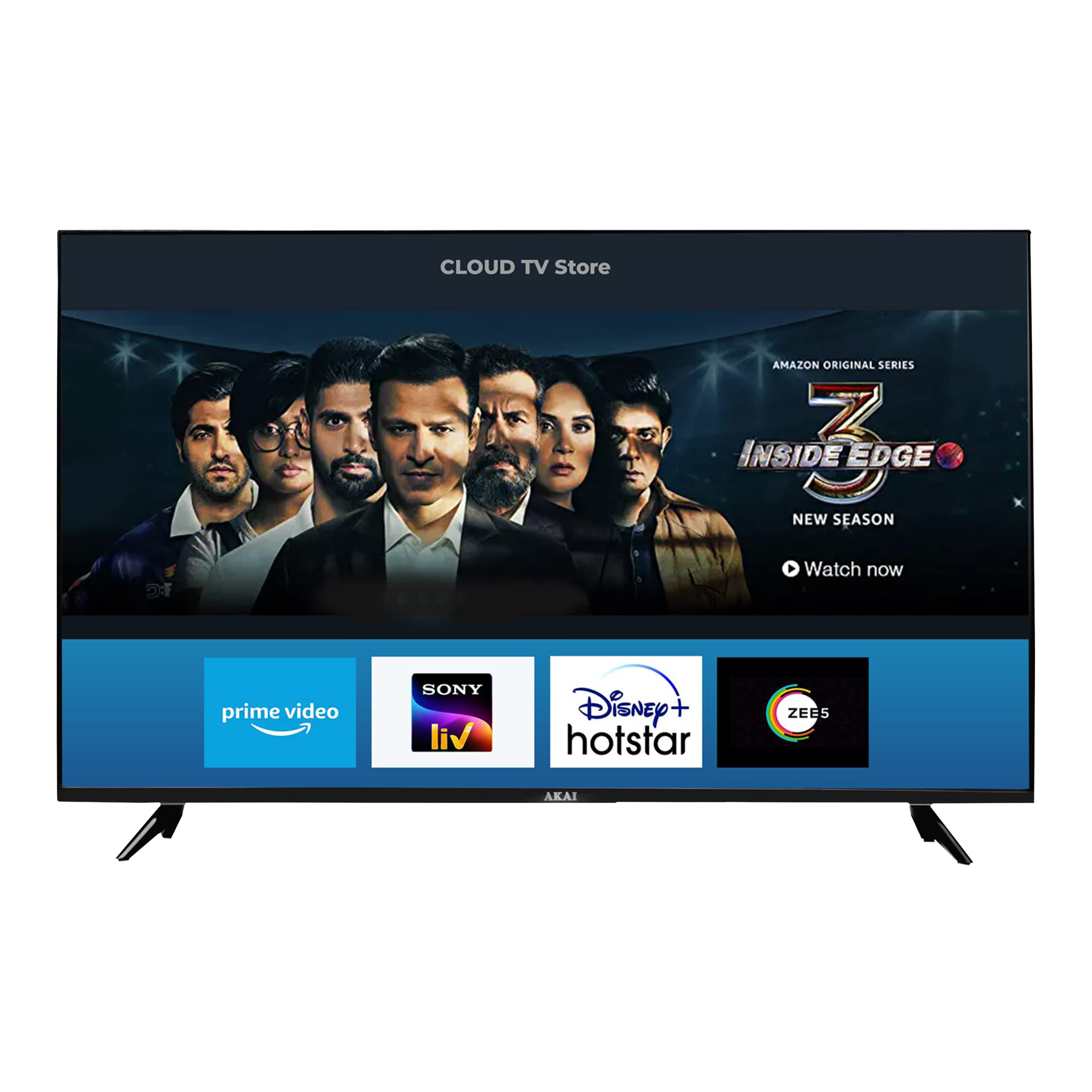 Wall Mount AKLT32S-F6VSW AKAI 32 Inches HD Ready Smart LED Fire TV at Rs  32000/piece in Jaipur