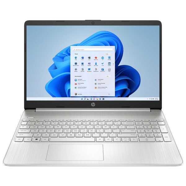 HP 15s-fr2514TU Intel Core i3 11th Gen Thin & Light Laptop (8GB, 256GB SSD, Windows 11 Home, 15.6 inch HD Display, MS Office 2021, Natural Silver, 1.7 KG)_1