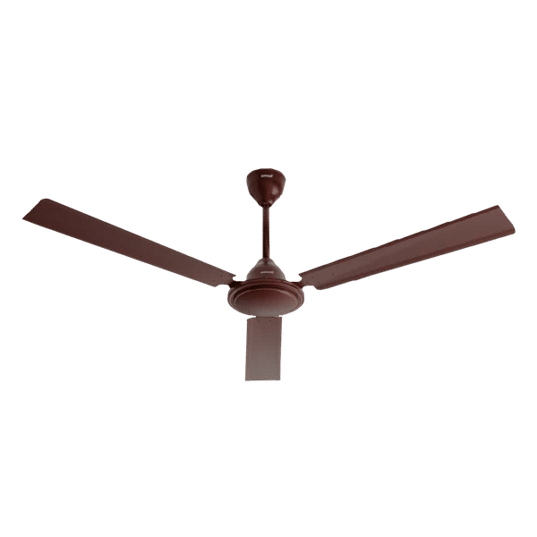 zunvolt Thundermax 120cm Sweep 3 Blade Ceiling Fan (With High-Grade Copper Motor, Brown)_1