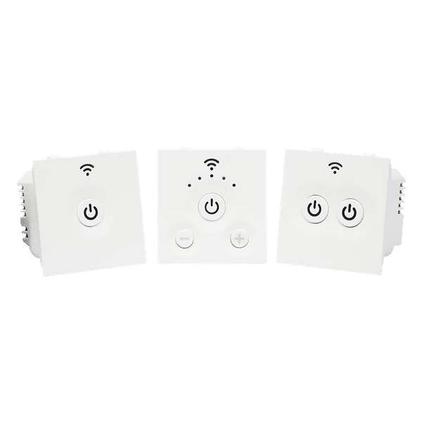 TATA POWER EZ HOME Google & Alexa Supported Smart Kit for Electrical Appliances (For 1 BHK, 4200000570, White)_1