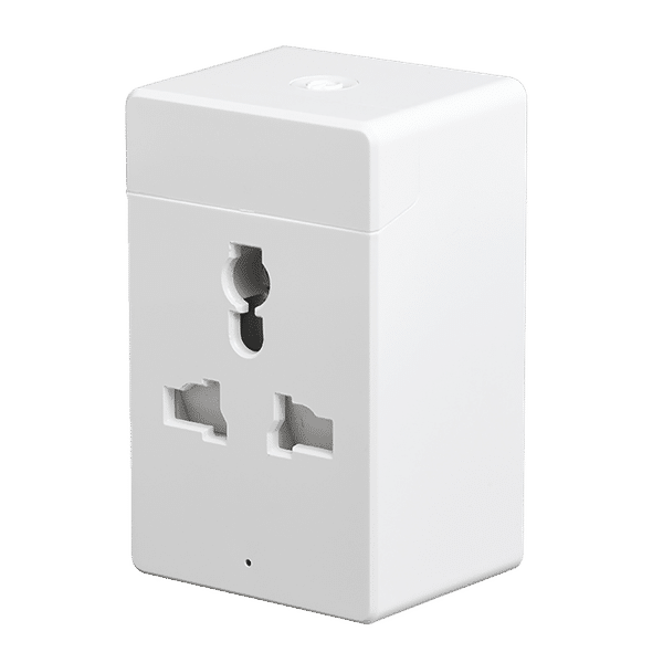 TATA POWER EZ HOME Google & Alexa Supported Wi-Fi Smart Kit Plug for Electric Appliances (10 Amps, SP2-10-1, White)_1