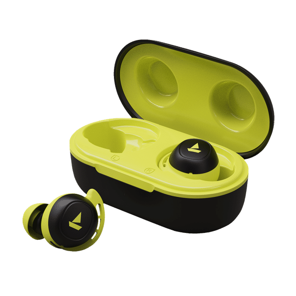 boAt Airdopes 441 TWS Earbuds (IPX7 Water & Sweat Resistant, 20 Hours Playback, Spirit Lime)_1