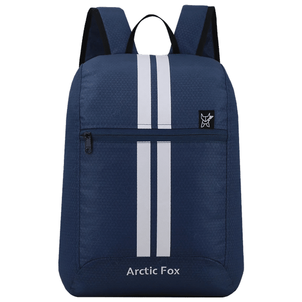 Arctic Fox Go 17 Litres Polyester Fabric and PU Coated Backpack (5 SBS Nylon Zipper, FMIBPKDBLWW07401, Dark Denim)_1