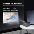 PORTRONICS Beem 300 Full HD LED Projector (300 Lumens, HDMI + USB, Hi-Fi Sound, POR 282, Black)_3