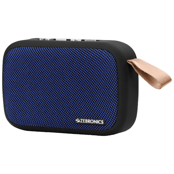 ZEBRONICS Zeb-Delight 3W Portable Bluetooth Speaker (7 Hours Playtime, 3.1 Channel, Blue)_1