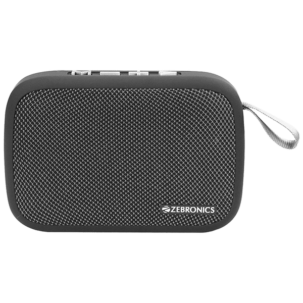 ZEBRONICS Zeb-Delight 3W Portable Bluetooth Speaker (7 Hours Playtime, 3.1 Channel, Gray)_1