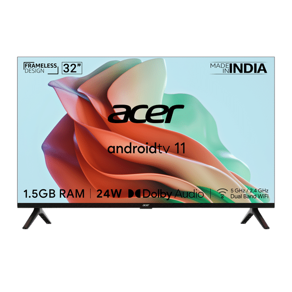 acer I Series 80 cm (32 inch) HD Ready LED Smart Android TV with Google Assistance (2022 model)_1