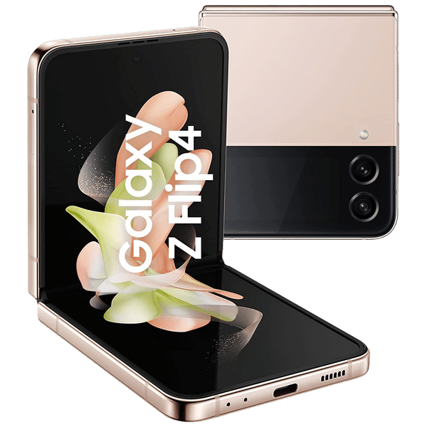 SAMSUNG Galaxy Z Flip4 5G (8GB RAM, 128GB, Pink Gold)_1