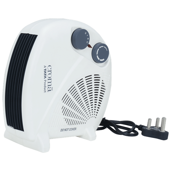 Croma 2000 Watts Fan Room Heater (Adjustable Thermostat, CRLC20WRHA253701, White)_1