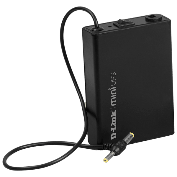 D-Link 12V Mini UPS (Portable, DPS-FU1211, Black)_1
