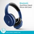 urbn Thump 550 Bluetooth Headset with Mic (Upto16 Hours Playtime, Over-Ear, Blue)_4