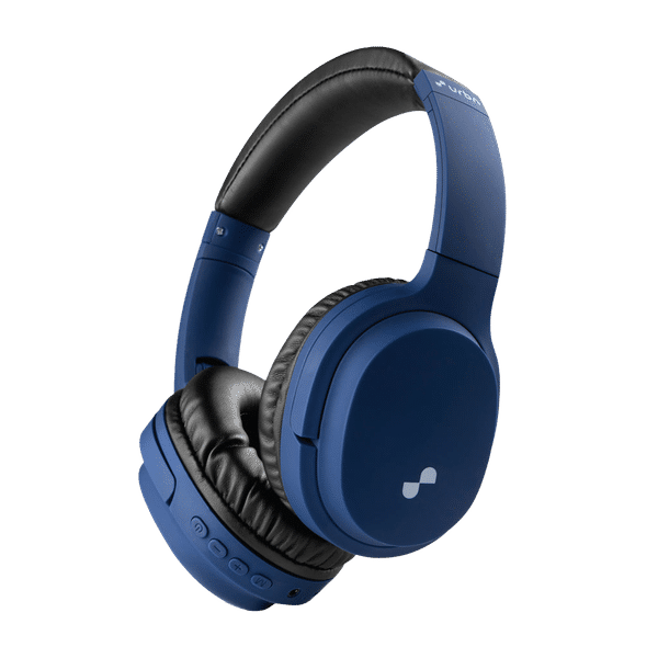 urbn Thump 550 Bluetooth Headphone with Mic (Upto16 Hours Playtime, Over-Ear, Blue)_1