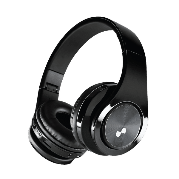 urbn Thump 300 Bluetooth Headphone with Mic (Upto16 Hours Playtime, On Ear, Black)_1