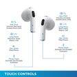 urbn Beat 600 TWS Earbuds with Noise Isolation (IPX5 Water & Sweat Resistant, Upto 20 Hours Playback, White)_3