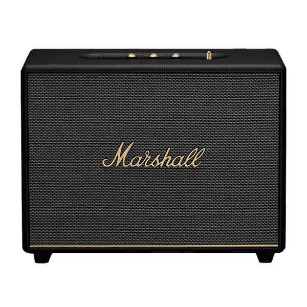 Marshall Woburn III Bluetooth Speaker (Future-Proof Technology, Stereo Channel, Black)_1