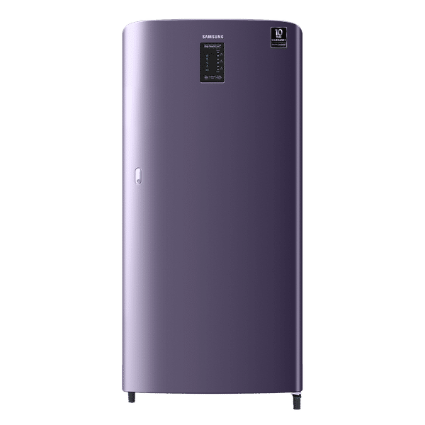 SAMSUNG 198 Liters 3 Star Direct Cool Single Door Refrigerator with Stabilizer Free Operation (RR21A2C2YUT/HL, Pebble Blue)_1