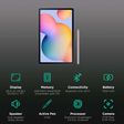 SAMSUNG Galaxy Tab S6 Lite Wi-Fi Android Tablet (10.4 Inch, 4GB RAM, 64GB ROM, Chiffon Pink)_3