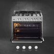 KAFF 100 Litres 5 Burner Cooking Range with Electric Oven (KGM90, Silver)_4