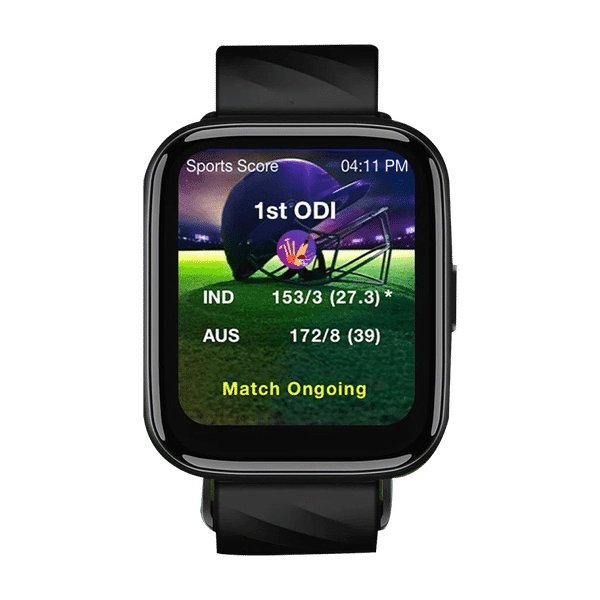 boAt Wave Pro Smartwatch with Health Monitoring (42.9mm HD Display, IP67 Sweat, Splash and Dust Resistant, Active Black Strap)_1