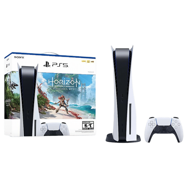 SONY Console With Horizon Forbidden West Voucher For PS5 (Action & Adventure Games, CFI-1108A01)_1