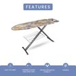 Peng Essentials Ironing Board (Scorch Resistant, Floral_H-Leg_L3, Multicolor)_3