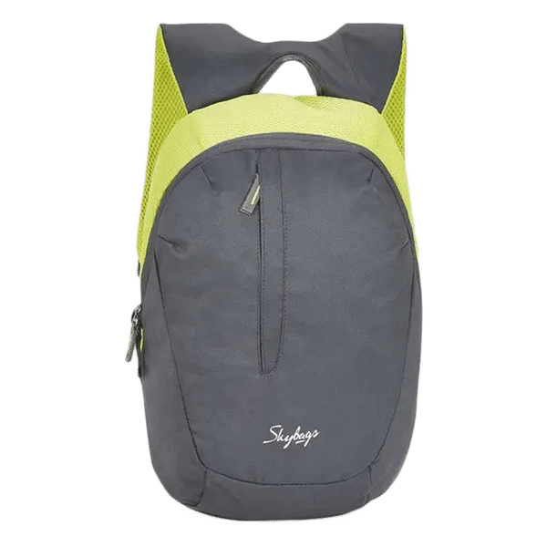Skybags Zuke Backpack (Padded Shoulder Strap, BPZUK2GRY, Grey)_1