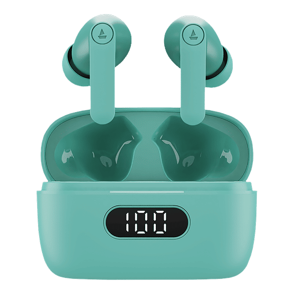 boAt Airdopes 121 Pro TWS Earbuds with Environmental Noise Cancellation Technology (IPX4 Water Resistance, ASAP Charge, Mint Green)_1