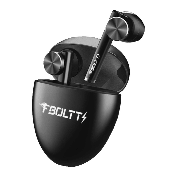 FIRE-BOLTT BE1300 In-Ear Noise Isolation Truly Wireless Earbuds with Mic (Bluetooth 5.0, Automatic Pairing, Black)_1