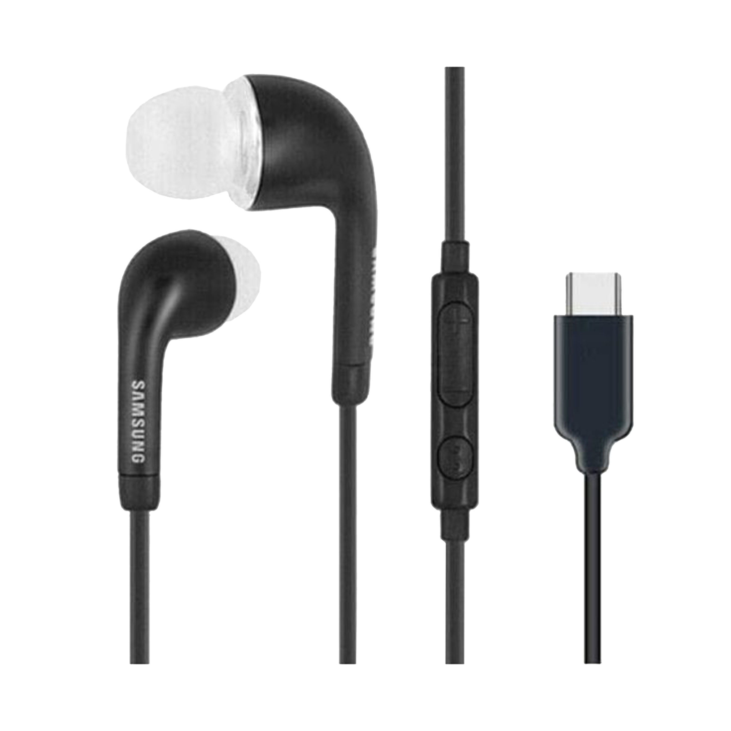 SAMSUNG IC050 In-Ear Wired Earphone with Mic (Type-C Interface Support, EO-IC050BBEGIN, Black)